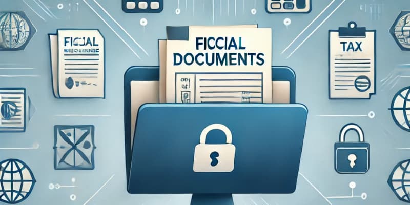 Armazenamento digital de documentos fiscais